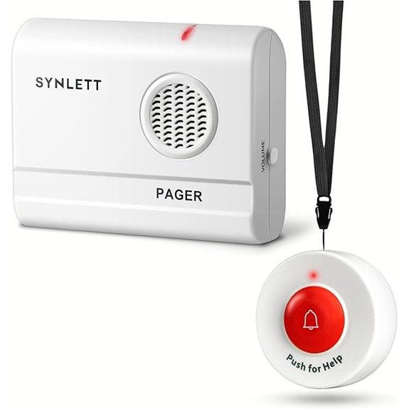 Call Button for Elderly Caregiver Pager SOS Alarm