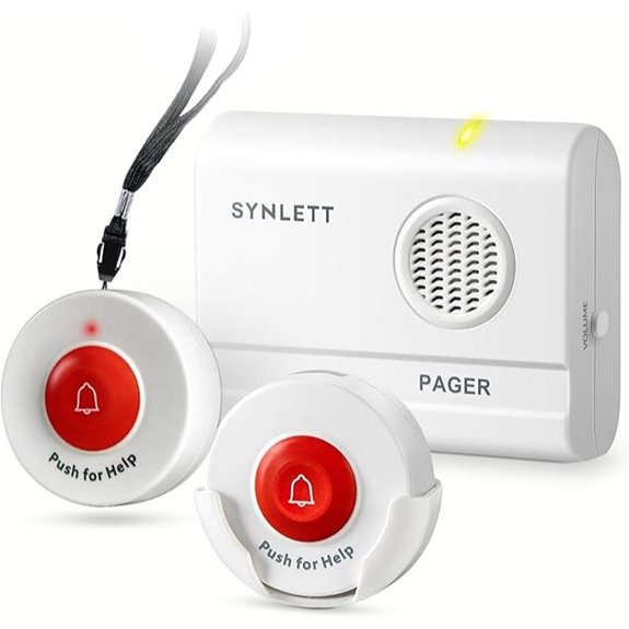 Wireless Caregiver Pager for Elderly Emergency Alert