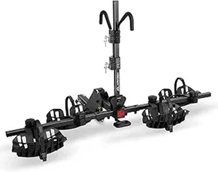 Arksen Electric Bike Rack Hitch with Lock 170 lbs