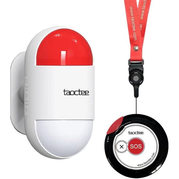 Emergency Panic Button Alarm with Lanyard