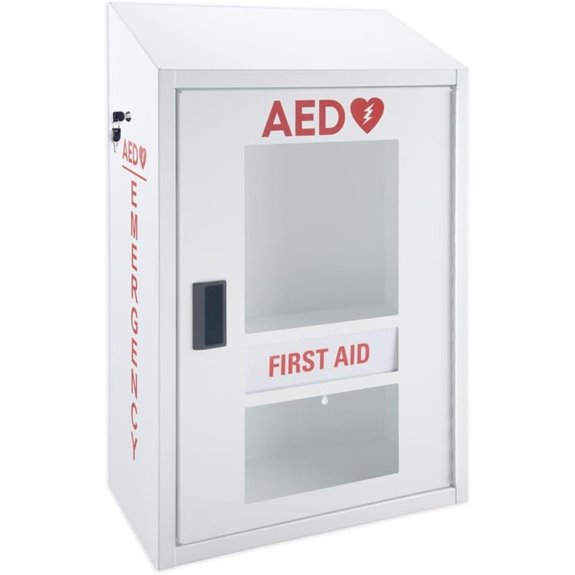 AED Cabinet with Alarm & First Aid Storage