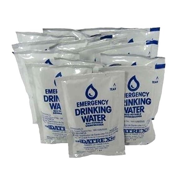 Datrex Emergency Water Packets 18-Pack 4.2 oz