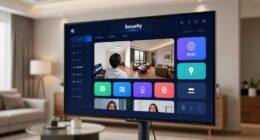 engaging home security dashboard