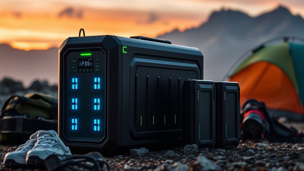 expandable battery capacity and safety