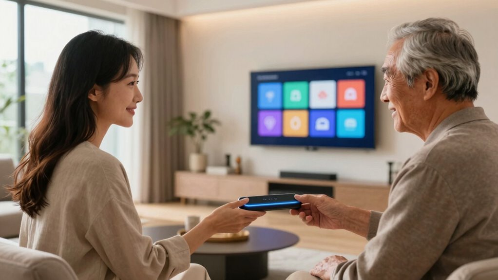 family smart device transfer