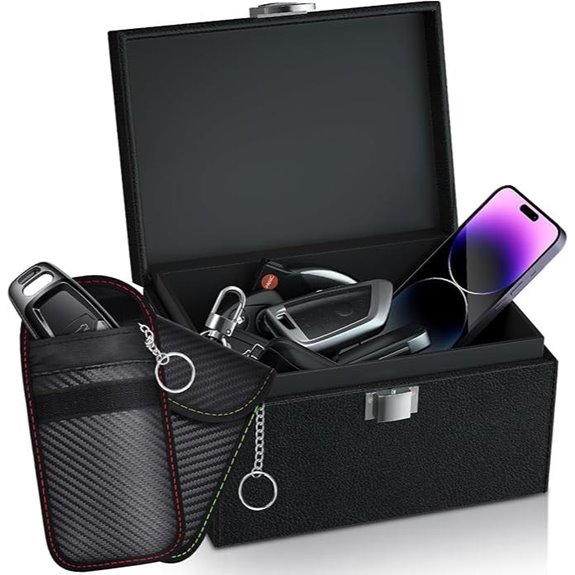 Faraday Key Fob Protector with 2 Bags