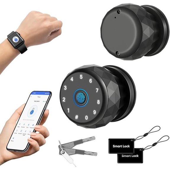Smart Fingerprint Door Lock with App Control