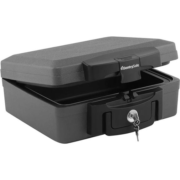 SentrySafe Fireproof Waterproof Lock Box with Key