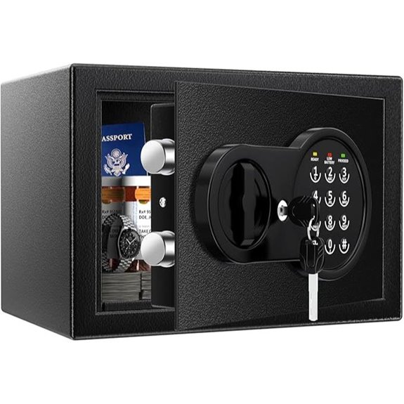 Small Fireproof Waterproof Safe with Pass Code