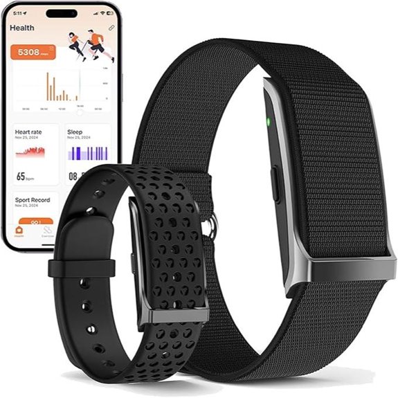 Health Smart Fitness Tracker with SpO2 & Heart Rate