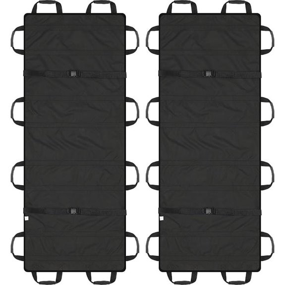 Portable Foldable Rescue Stretcher with Handles (2 Pack)