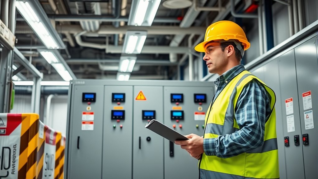 follow safety testing procedures