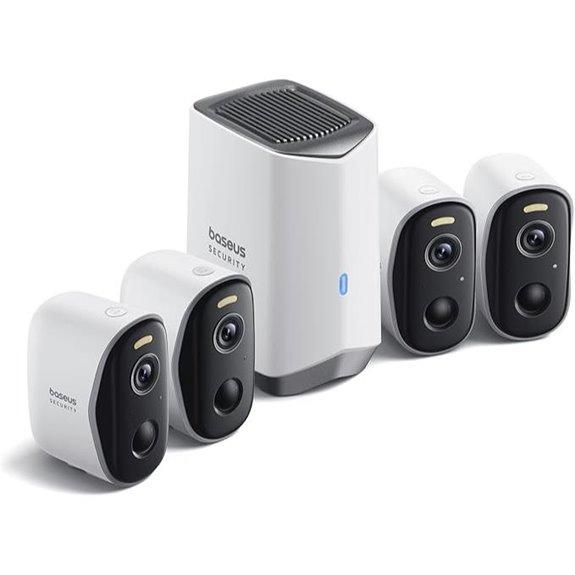 Baseus 4-Cam Home Security Kit with 16TB Storage