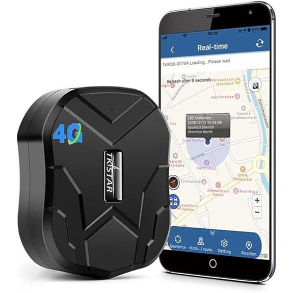 4G Vehicle GPS Tracker with Anti-Theft Alarm