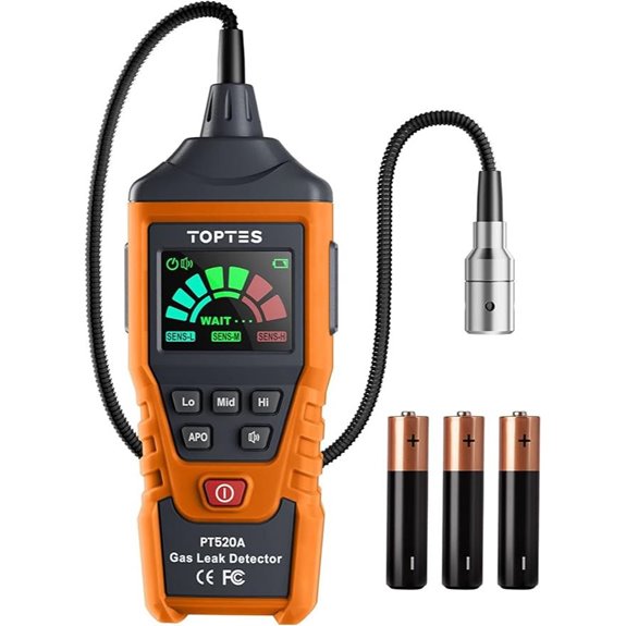 PT520A Gas Leak Detector with Gooseneck