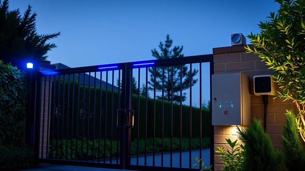 gate alarm system considerations