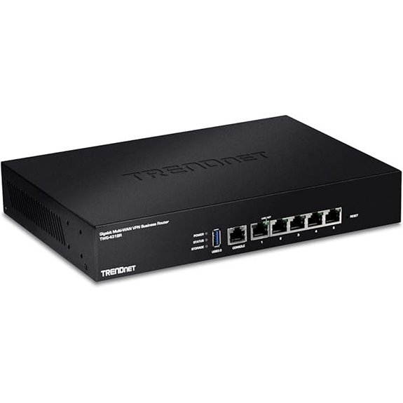TRENDnet Gigabit Multi-WAN VPN Router with Load-Balancing