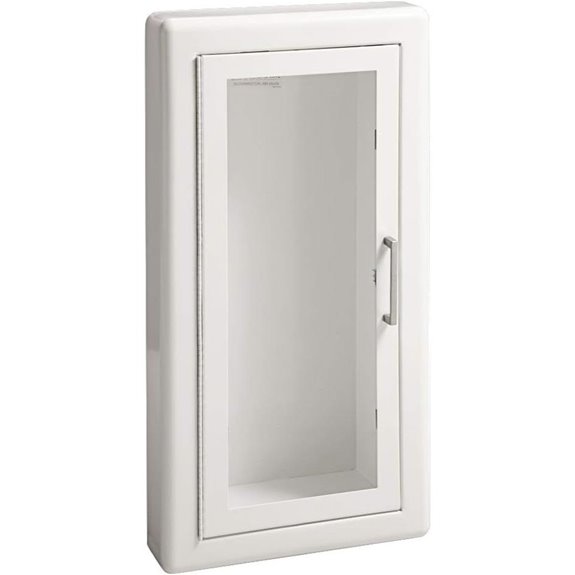 Fire Extinguisher Cabinet with Glass Door Made in USA
