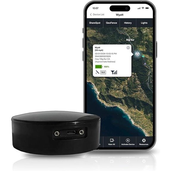 LandAirSea Overdrive GPS Tracker with Extended Battery