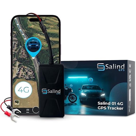 Salind 01 4G GPS Vehicle Tracker with App Alerts