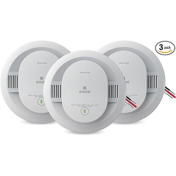 Kidde Hardwired Smoke Detectors with Battery Backup (3-Pack)