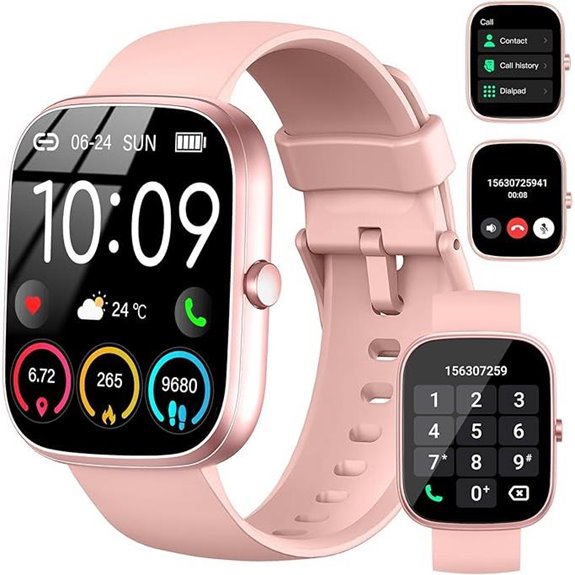 HD 1.91 Smartwatch with Calls & Fitness Tracking