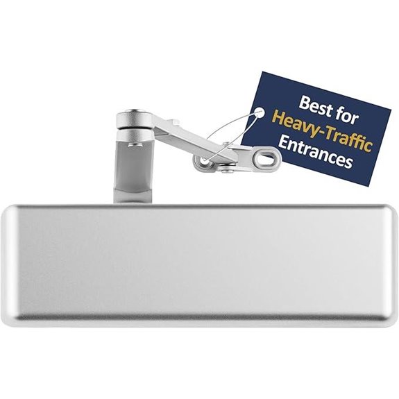 Lawrence Heavy Duty Door Closer with Adjustable Speed