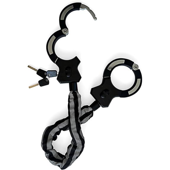 Monster Lock Heavy-Duty Chain Lock with Cuffs