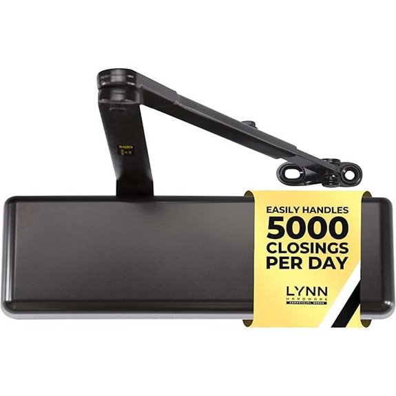 LYNN Heavy Duty Automatic Door Closer (Dark Bronze)