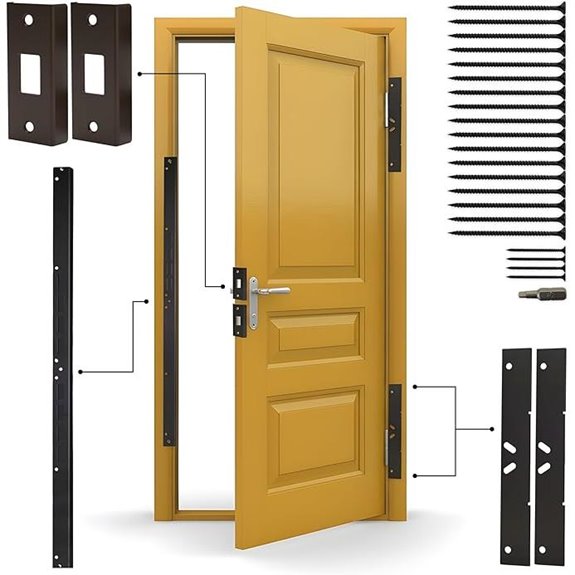 Door Armor MAX Reinforcement Kit for Home Security