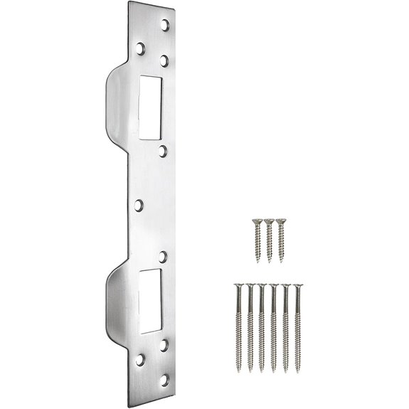 Heavy Duty Door Strike Plate Reinforcement (1 Pack)