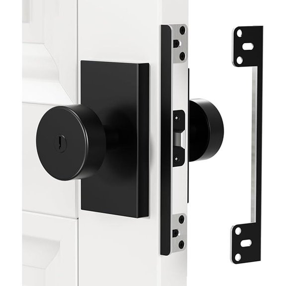 Heavy Duty Door Latch Guard Plate (7'')