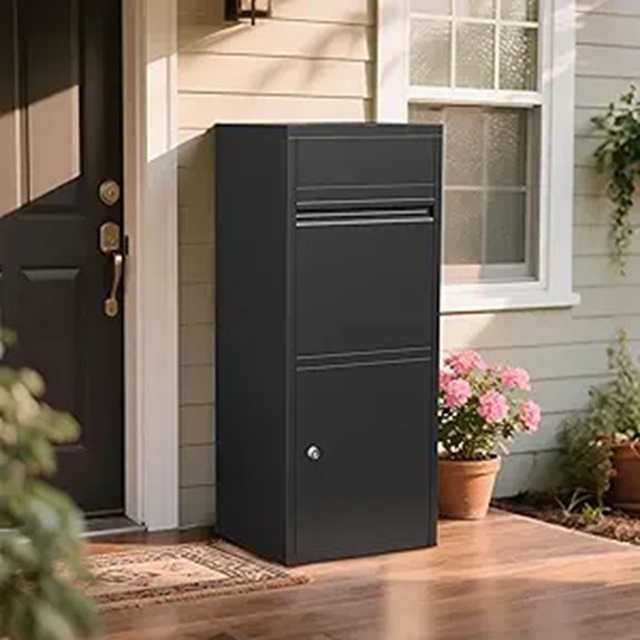 Merapi Heavy-Duty Lockable Outdoor Parcel Drop Box