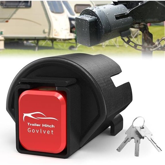 Heavy Duty Trailer Lock for 2 and 2-5/16 Couplers