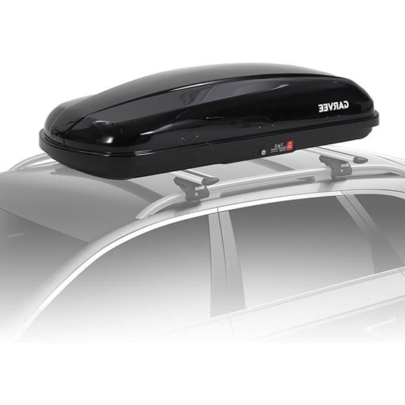 Garvee Hard Shell Roof Cargo Carrier 165Lbs Waterproof