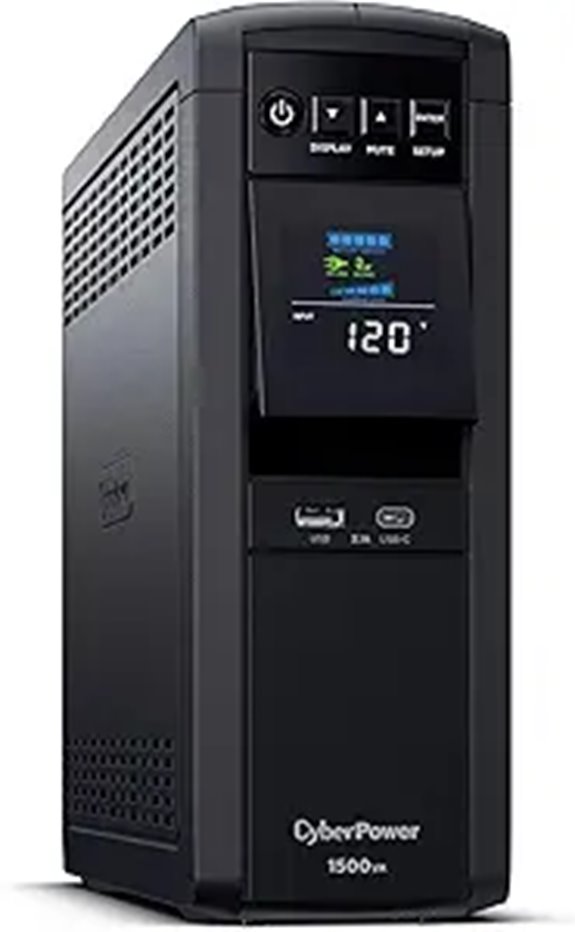 CyberPower 1500VA/1000W PFC Sinewave UPS Battery Backup