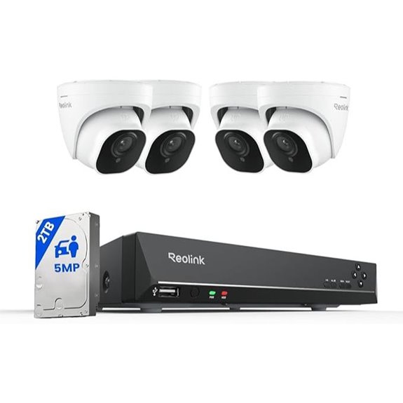 high resolution security camera system