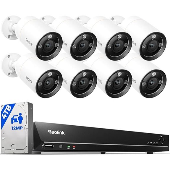 high resolution security camera system