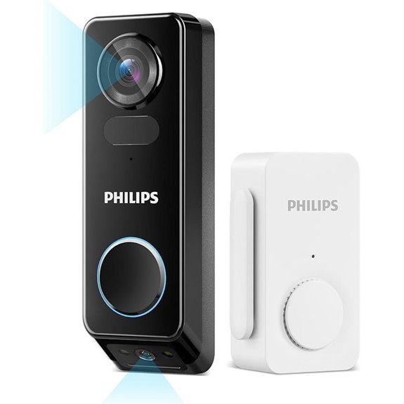 Philips 2K FHD Video Doorbell with Chime