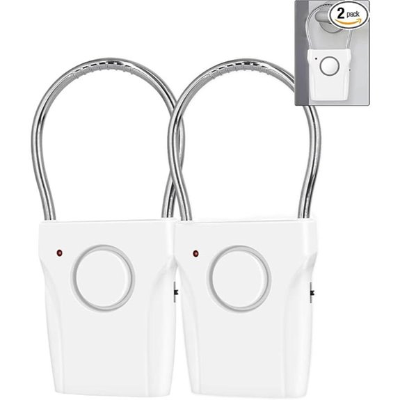 Door Handle Alarm with 120dB Sound (Pack of 2)