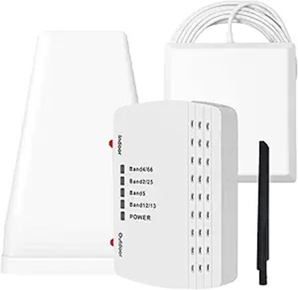Cell Phone Signal Booster for Home (Up to 6000 Sq.Ft)