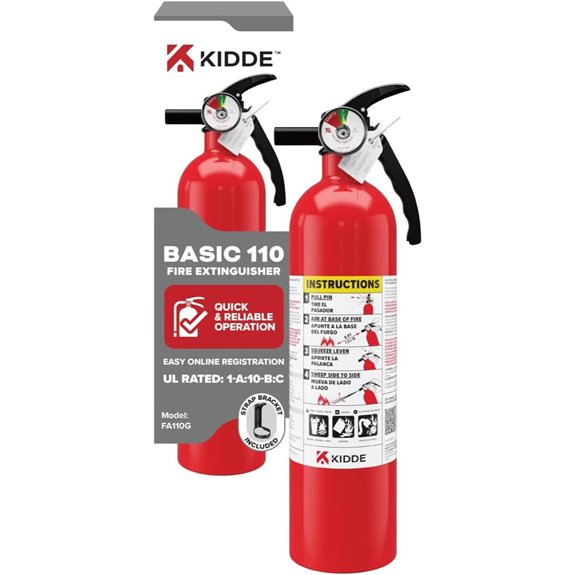 Kidde Multi-Purpose Fire Extinguisher for Home and Office