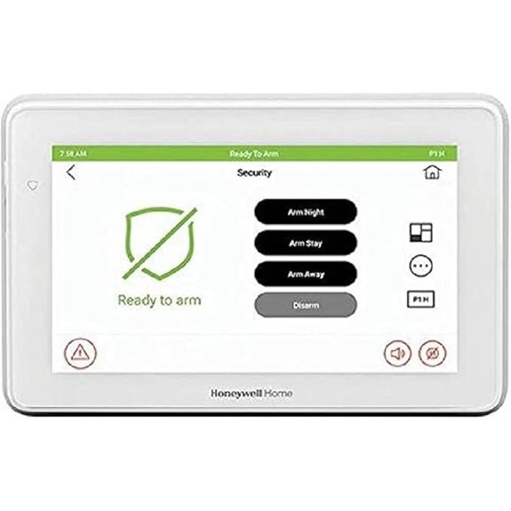 Honeywell 6290W Touch Center Alarm Keypad