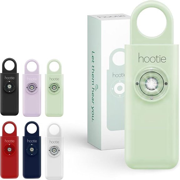 Hootie Personal Safety Alarm with Siren and Strobe
