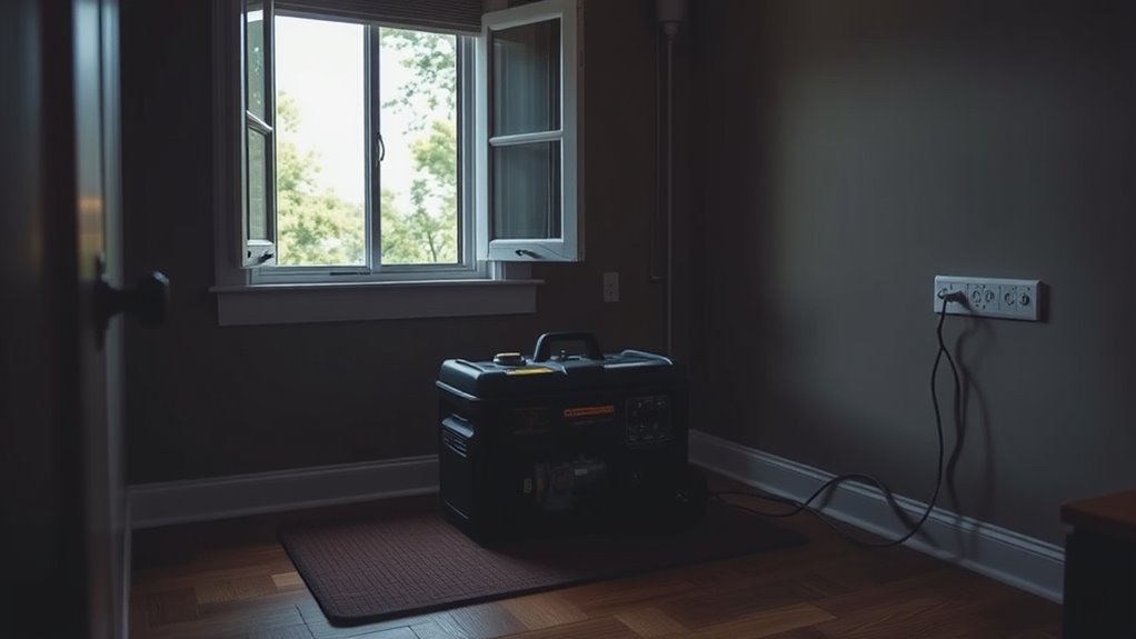 indoor generator safety precautions