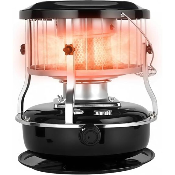 Indoor/Outdoor Kerosene Heater with 9000 BTU
