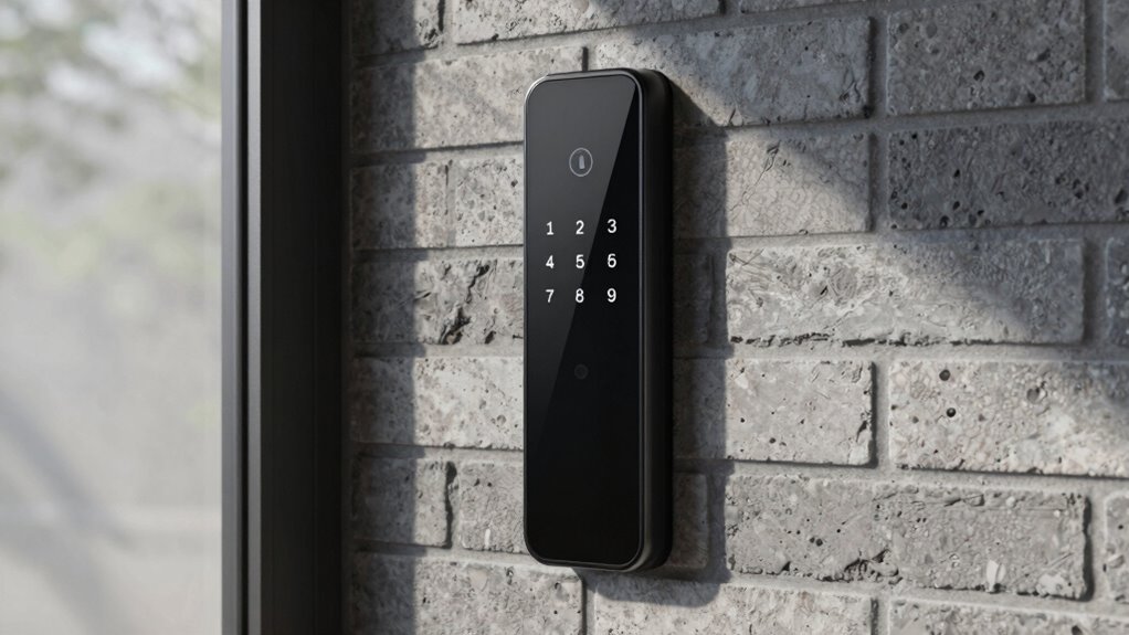 install keypad in optimal location