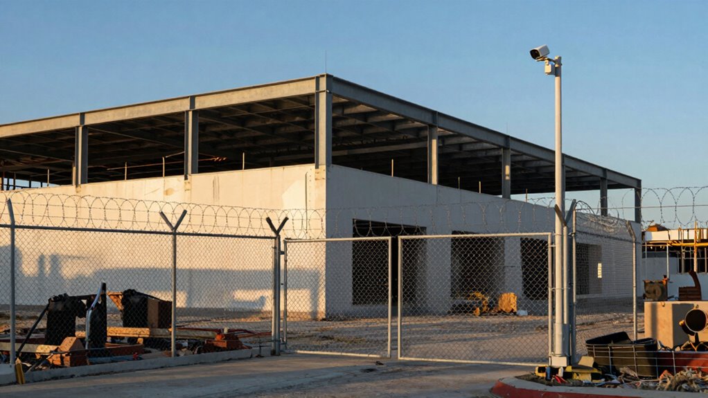integrated construction site security