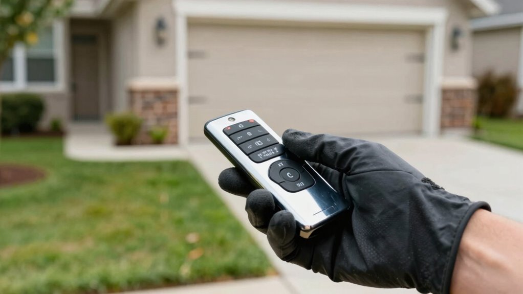 keep garage remote codes private