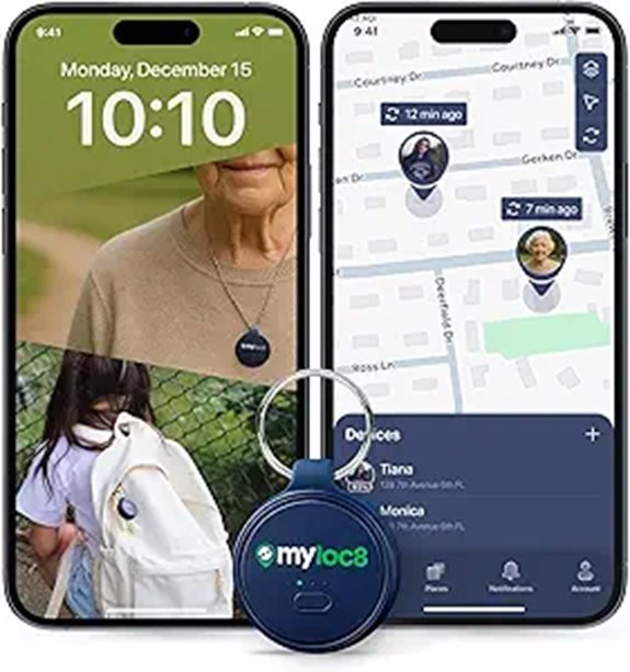 GPS Tracker for Keys Luggage & Kids with SOS